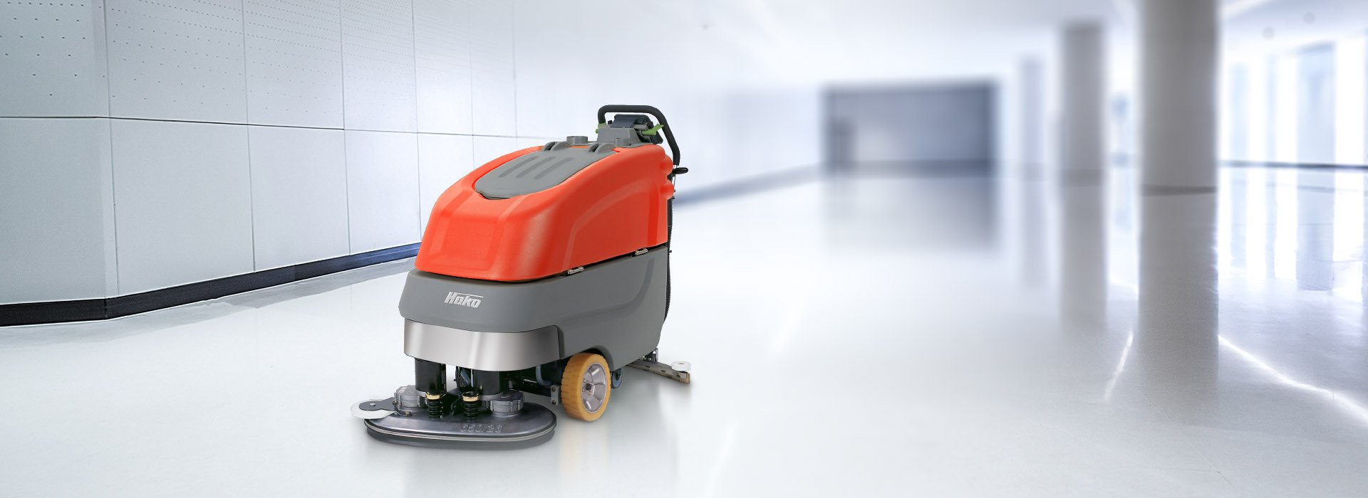 automatic floor scrubber