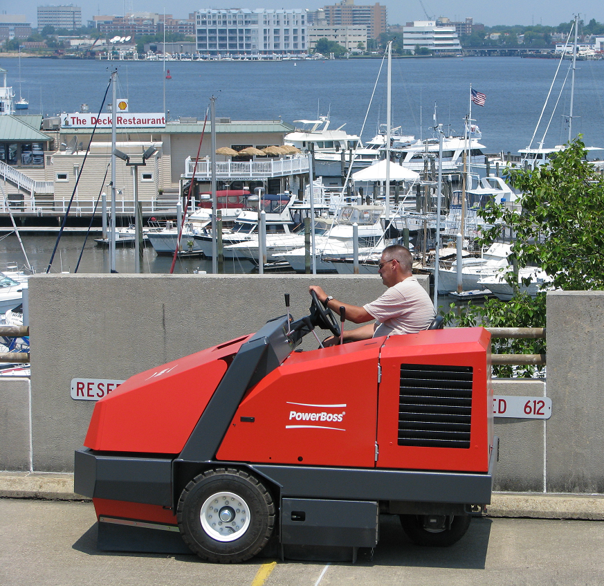 Powerboss Atlas Industrial Floor Sweeper