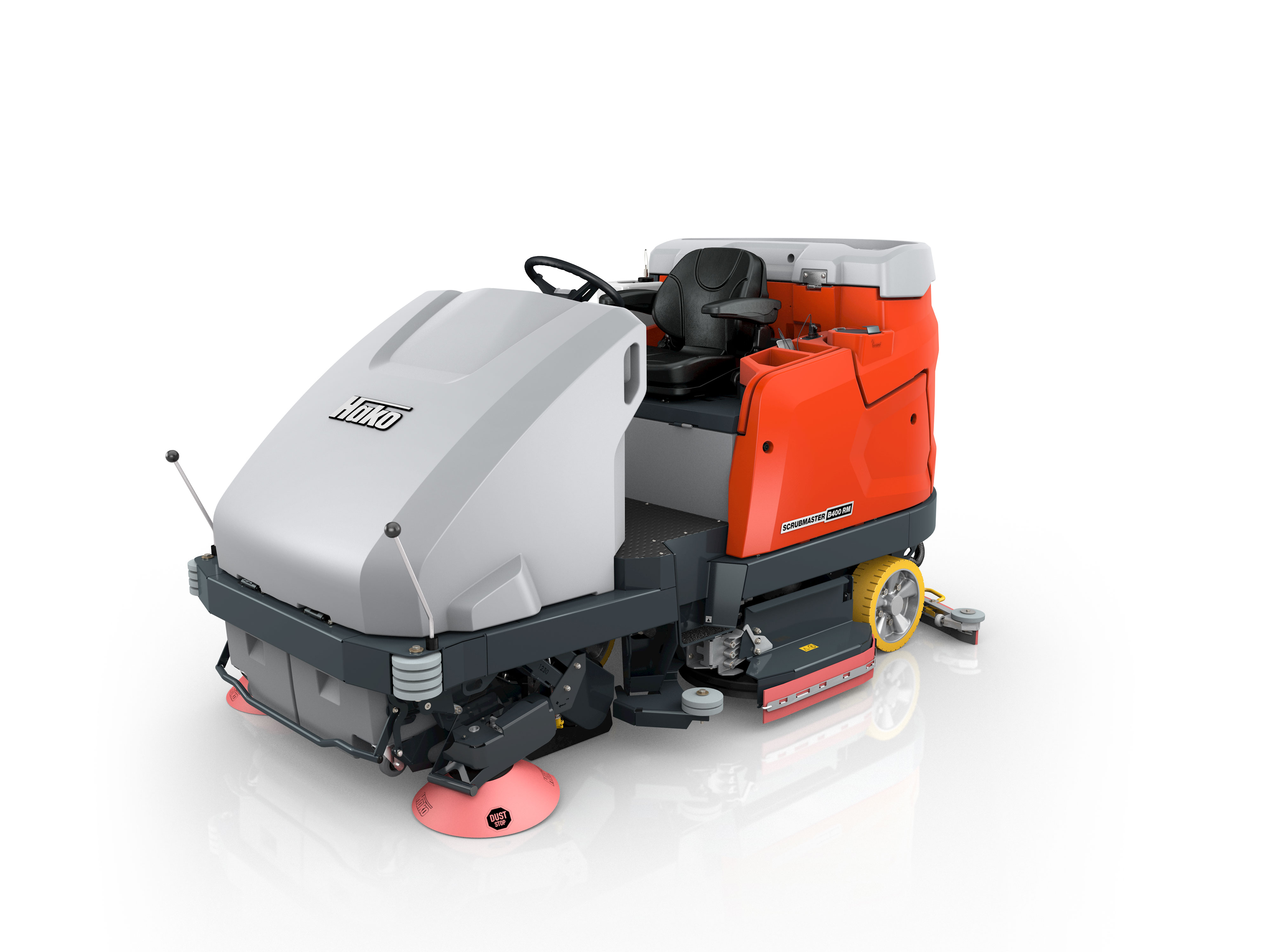 Scrubmaster B400 RM Vacuum sweeper and scrubber-drier combi machine for manual emptying