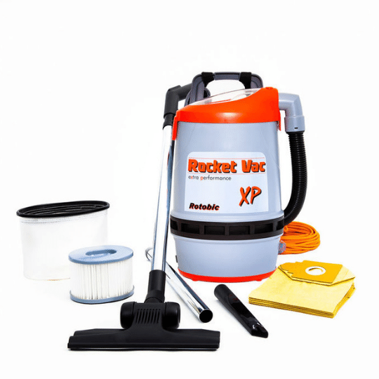 Rocket Vac XP Back pack Vacuum Hepa