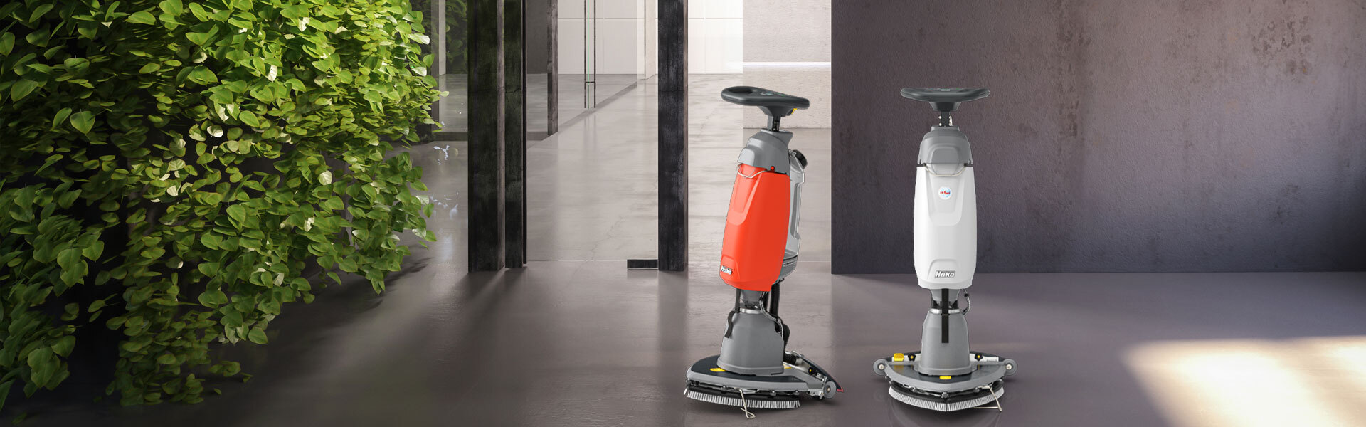 High-tech for wet cleaning small areas: Scrubmaster B5 ORB