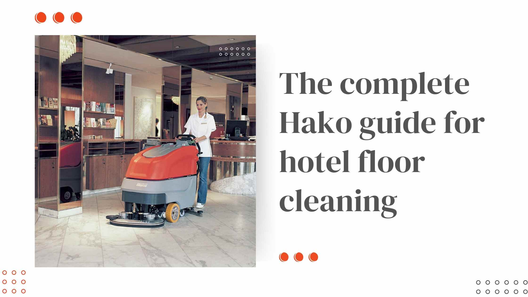Hako guide for hotel floor cleaning